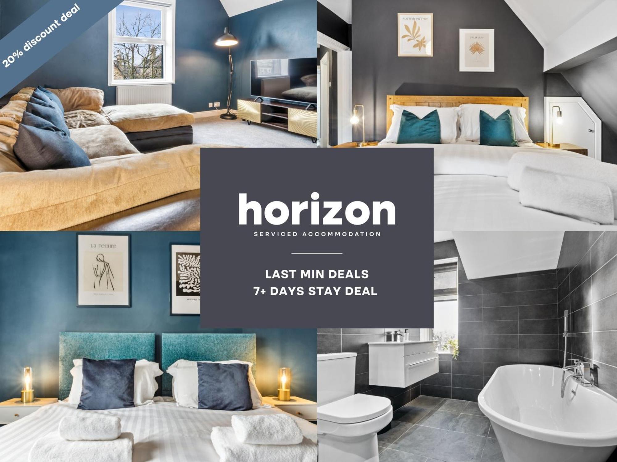 Free Parking - Penthouse - Business Stays - Relocating - St Harrogate Buitenkant foto